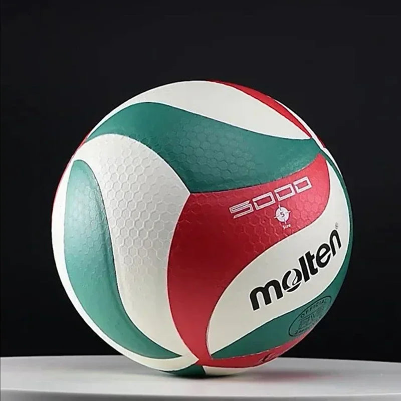 Molten-V5M5000 Voleibol Tamanho Padrão 5 PU Bola para Estudantes, Adulto e Adolescente, Treinamento de Competição, Exterior e Interior, Original