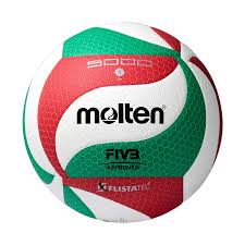 Molten-V5M5000 Voleibol Tamanho Padrão 5 PU Bola para Estudantes, Adulto e Adolescente, Treinamento de Competição, Exterior e Interior, Original